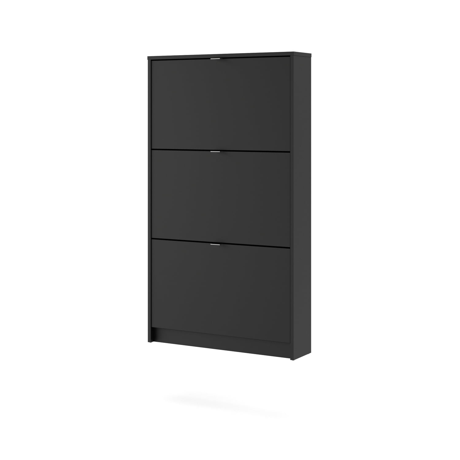 Matte Black Shoe Shelves