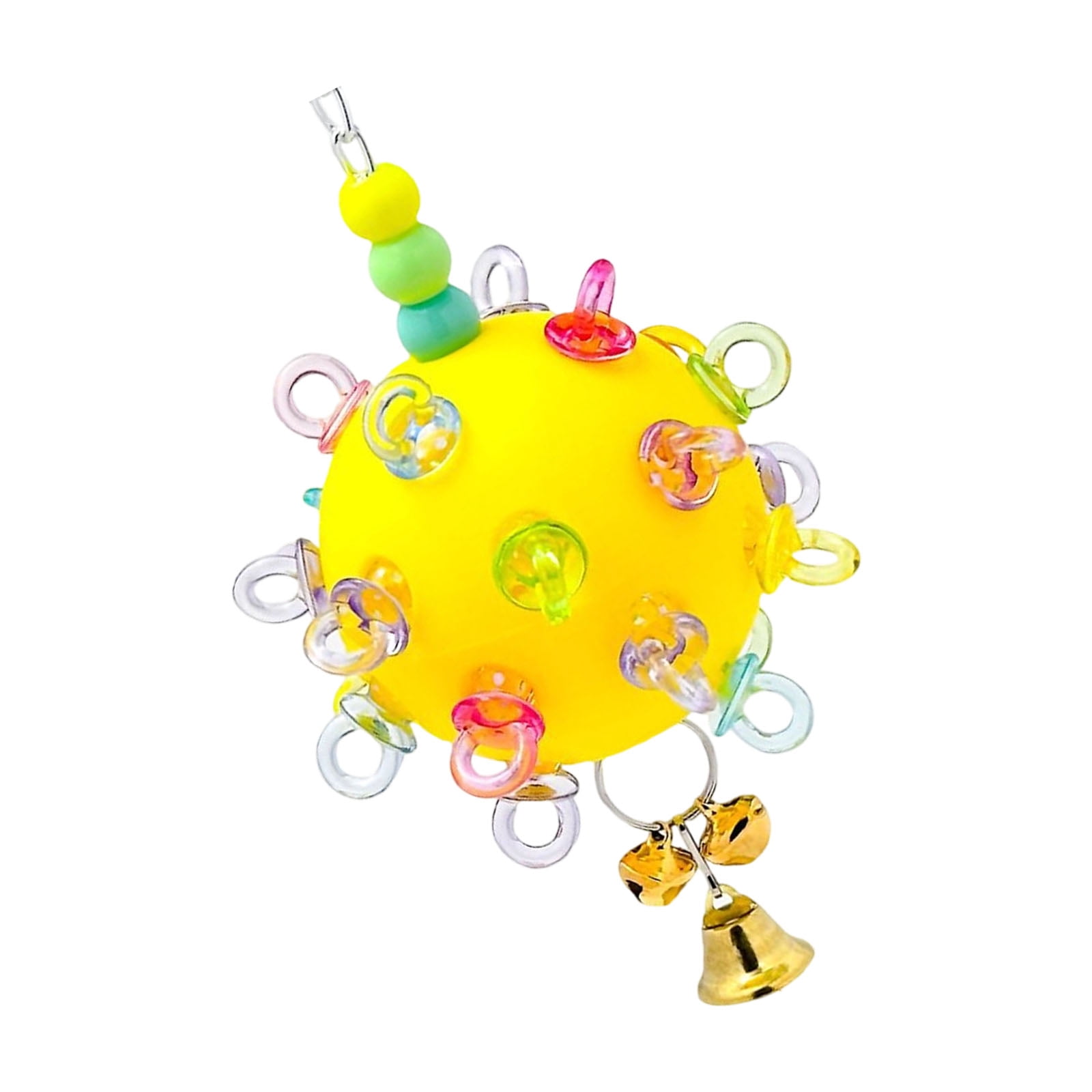 Photo inspiration: Picture Idea: Bright Color Bird Cage Accessories Chewing Toy Mental Stimulation