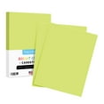 thumbnail image 1 of Bright Color Card Stock Paper, 65lb. 8.5 X 11 Inches - 50 Sheets - Ultra Lime, 1 of 6