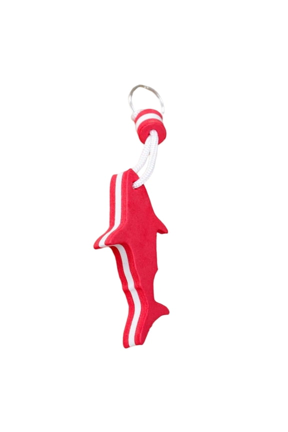 Bright Color Fish Shape Floating Keychain Prevents Key Loss In Water Great For Rafting And Boating Water Activity