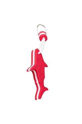 Bright Color Fish Shape Floating Keychain Prevents Key Loss In Water Great For Rafting And Boating Water Activity