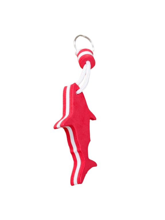 Bright Color Fish Shape Floating Keychain Prevents Key Loss In Water Great For Rafting And Boating Water Activity