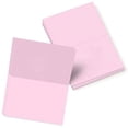 thumbnail image 1 of Bright Color Folding Greeting Cards | 4.5” x 6” Inches When Folded in Half | 50 Sheets Per Pack | Ultra Pink, 1 of 5