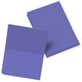 thumbnail image 1 of Bright Color Folding Greeting Cards Uncoated | 5” x 7” Inches When Folded in Half | 50 Cards Per Pack | Ultra Grape, 1 of 4