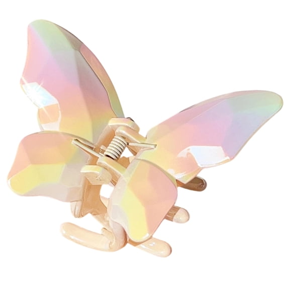 Bright Color Hairpin Butterfly Shape Detail Stylish Barrettes Fashion Hair Accessory For Special Occasion