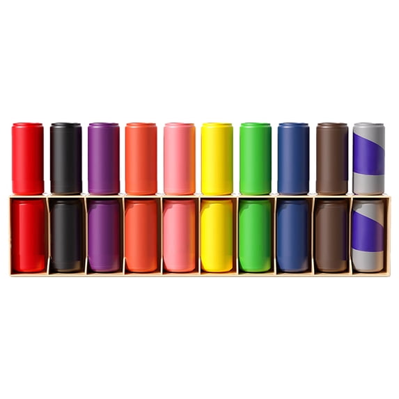 Bright Colored Bottle Pairing Educational Game Matching Beverages Guessing Learning Toy for s 20PCS