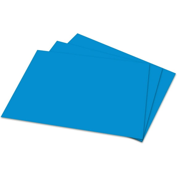 Bright Colored Memo Sheets - Blue - 4 x 6 Inches - 500 Sheets Per Pack