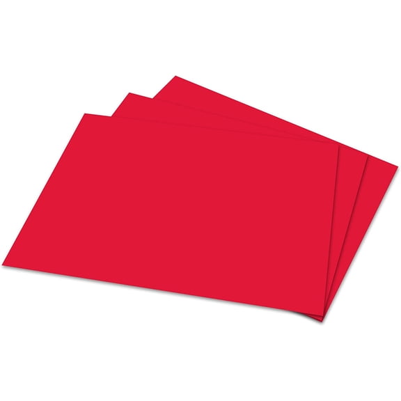Bright Colored Memo Sheets - Dark Red - 4 x 6 Inches - 500 Sheets Per Pack