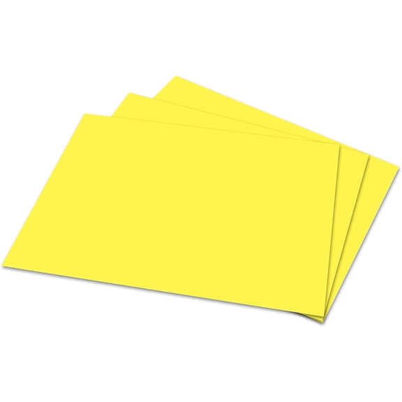 Bright Colored Memo Sheets - Ultra Lemon - 4 x 6 Inches - 500 Sheets Per Pack