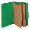 thumbnail image 1 of Bright Colored Pressboard Classification Folders, 2 Dividers, Legal Size, Emerald Green, 10/box | Bundle of 2 Boxes, 1 of 1