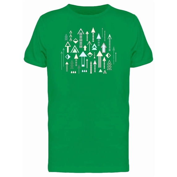 Bright Colorful Arrow Tee Men's -Image by Shutterstock