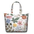 thumbnail image 1 of Bright Colorful Floral Carry-On Bag Vintage Flower Travel Duffel, , Large Capacity, Adjustable Shoulder Strap, 1 of 5