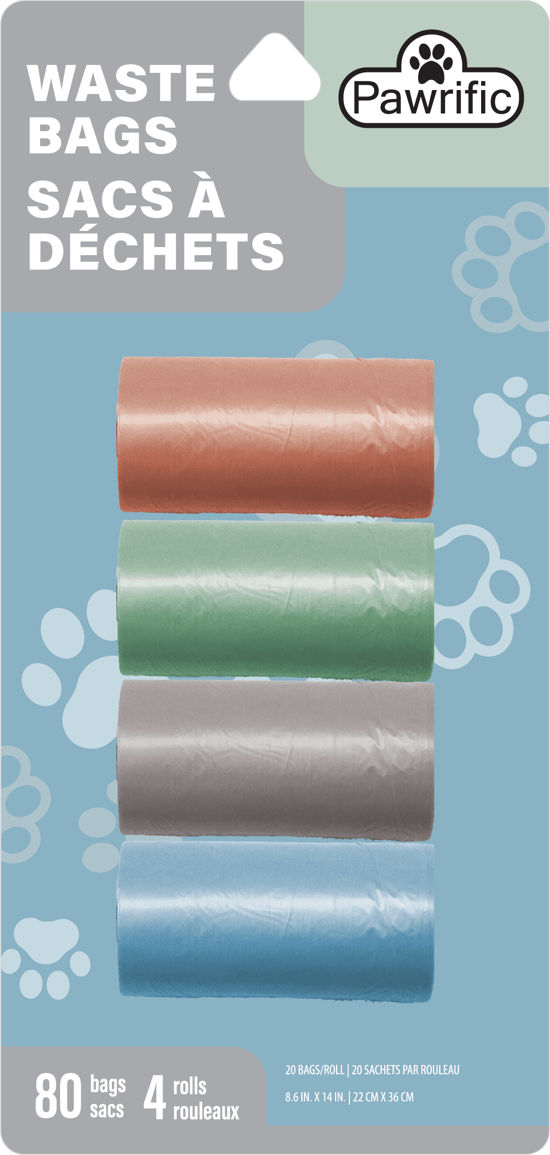 Jacent Pawrific Waste Bag 80 Count, Strong Durable, Leakproof, Fits ...