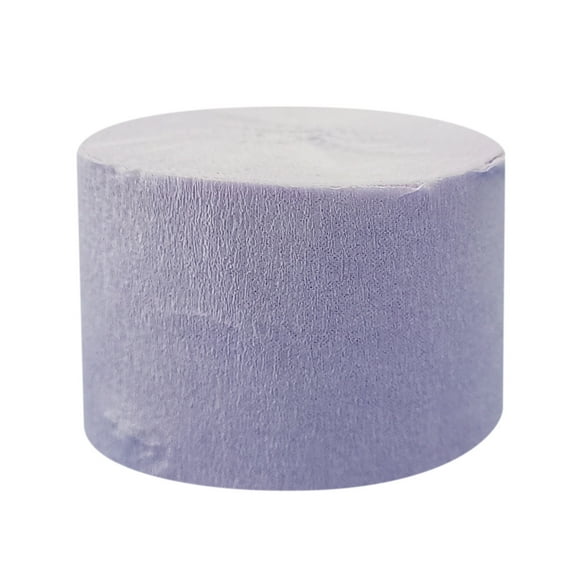 Bright Crepe Paper Roll 1.77 inch Wide, 82 Ft Long – Flame Resistant, Non-Bleed, Durable Streamer for Party Decorations, DIY Crafts, Events, Birthdays, Weddings, Festivals – 1 Count(Light Purple)