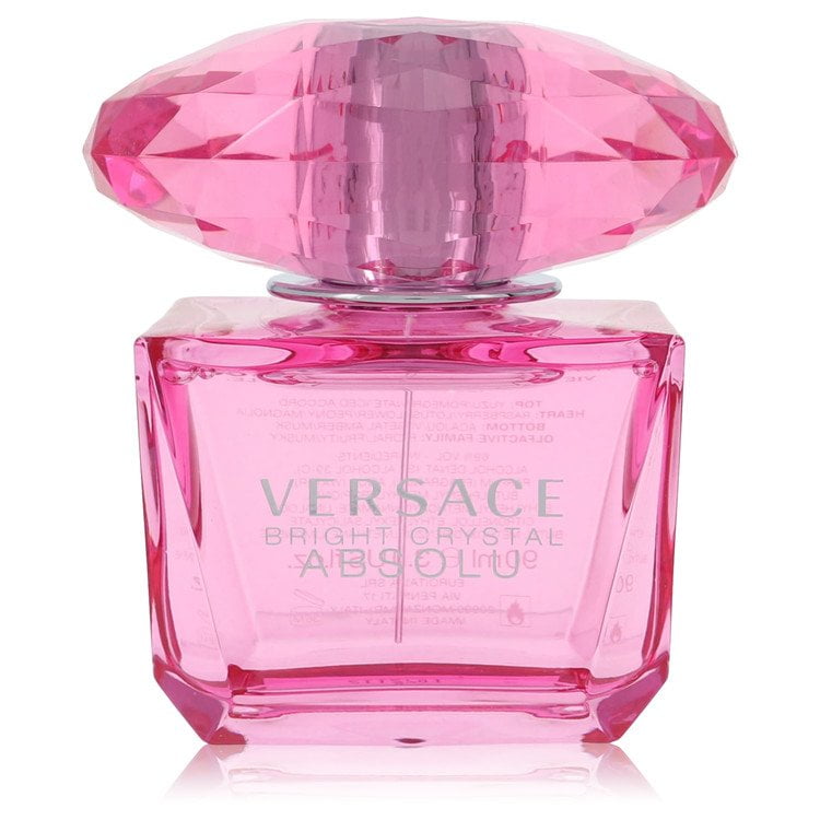 Bright Crystal Eau De Toilette Spray (Tester) By Versace - 3 oz Bright Crystal Eau De Toilette Spray (Tester) By Versace - 3 oz