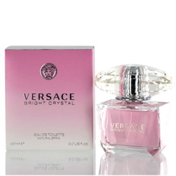 Bright Crystal by Versace,Eau De Toilette Spray 3 oz, For Women