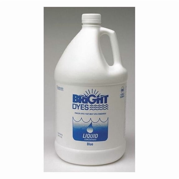 Dye Tracer Liquid,Blue,1 Gallon 106002-01G