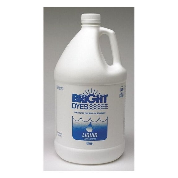 Bright Dyes Dye Tracer Liquid,Blue,1 Gallon 106002-01G