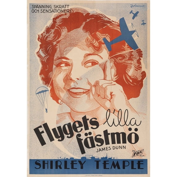 Bright Eyes (1935) Poster Print by Eric Rohman (24 x 36)