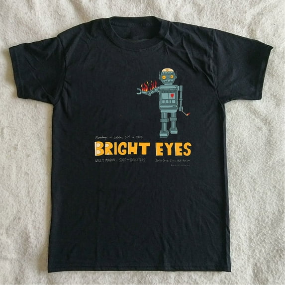 Bright Eyes Band Gift For Fan On Tour T Shirt Full Size S-5XL