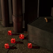 Bright Eyes - Five Dice, All Threes - Red/Orange - Music & Performance - Vinyl