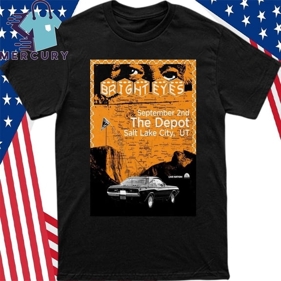 Bright Eyes Salt Lake City UT Sep 2, 2025 New Shirt
