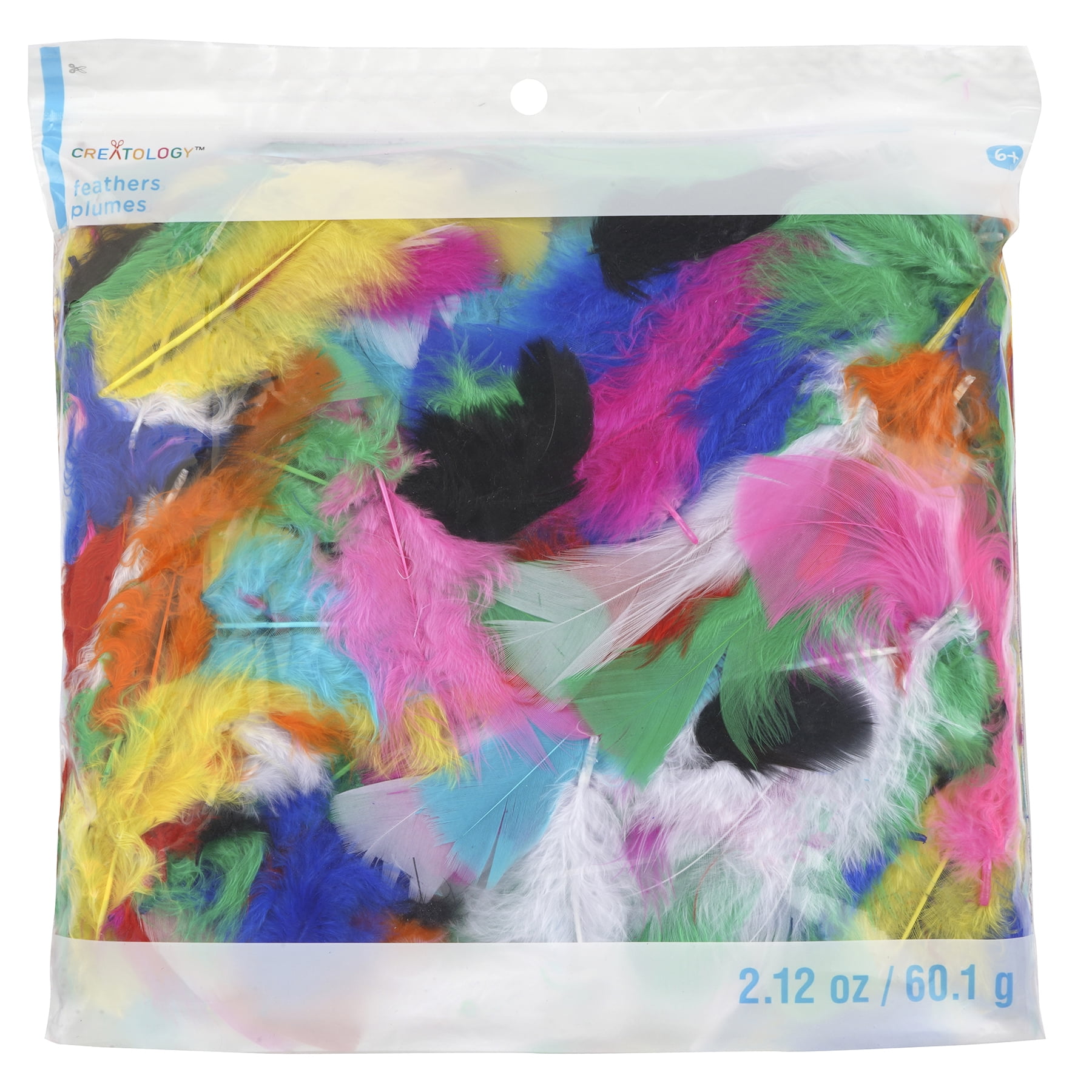 Assorted Multicolor Turkey Feathers Value Pack 2.12oz