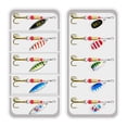 thumbnail image 1 of Bright Fishing Spoon Baits With Double Vibrations Plates Depth Diving Action Enhances Fish Attraction, 1 of 7