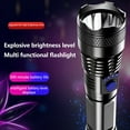 thumbnail image 1 of Bright Flashlight ABS Strong Light Led Flash Light USB Rechargeable Power Display Portable Outdoor Multi-function Torch, 1 of 9