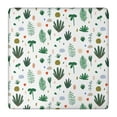 thumbnail image 1 of Bright Floral Print Square Tablecloth with Elastic Fit, Polyester Cover with Durable Stitching Designed for 36x36 Inch Tables, Adds a Fresh Floral Touch to Your Decor, 1 of 2