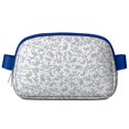 thumbnail image 1 of Bright Floral Print Waist Bag - Waterproof Fanny Pack with Vibrant Botanical Pattern, Adjustable for Running & Jogging, 1 of 4