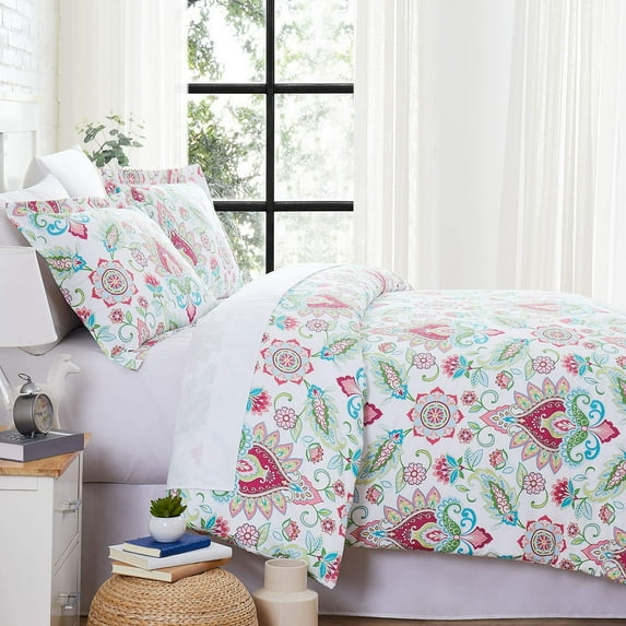 Bright Florals Oversized Premium Collection Duvet Cover Set