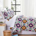 thumbnail image 1 of Bright Florals Oversized Premium Collection Duvet Cover Set, 1 of 9