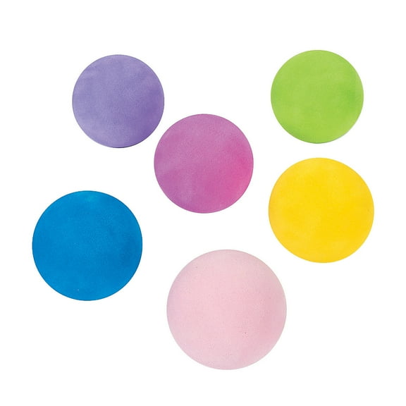 Bright Foam Balls, Toys, Party Supplies, 12 Pieces