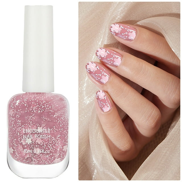 Bright Gel Nail Polish, New Nail Polish Set Non Easy Peel off & Quick