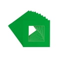 thumbnail image 1 of Bright Green Acid Free 7x7 Square Picture Frame Mat with White Core Bevel Cut for 5x5 Pictures -, 1 of 3