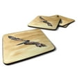 thumbnail image 1 of Bright Green Blue Crab Foam Coaster Set of 4, 1 of 3