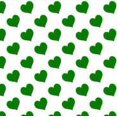 thumbnail image 1 of Bright Green Hearts Edible Cake & Cupcake Image Decoration Frosting Sheet, 1 of 1