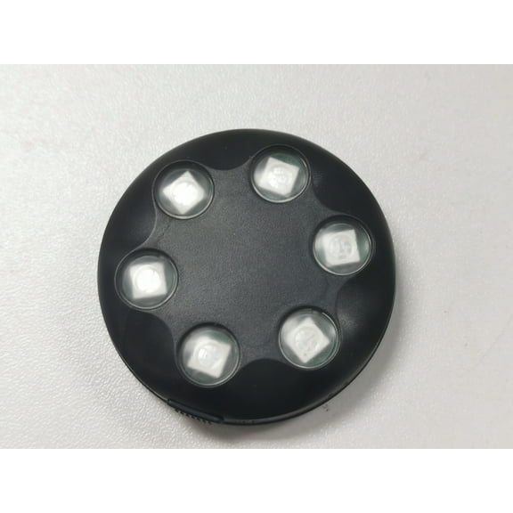 Bright Grip Collapsible Phone Grip, Phone Stand & Disco Light Customized Color Control, Sync to Your Music, Universal Fit