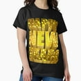thumbnail image 1 of Bright Happy New Year Festive Clean Essential Seasonal Celebration Unisex T-Shirt, up to Size 5XL, 1 of 2
