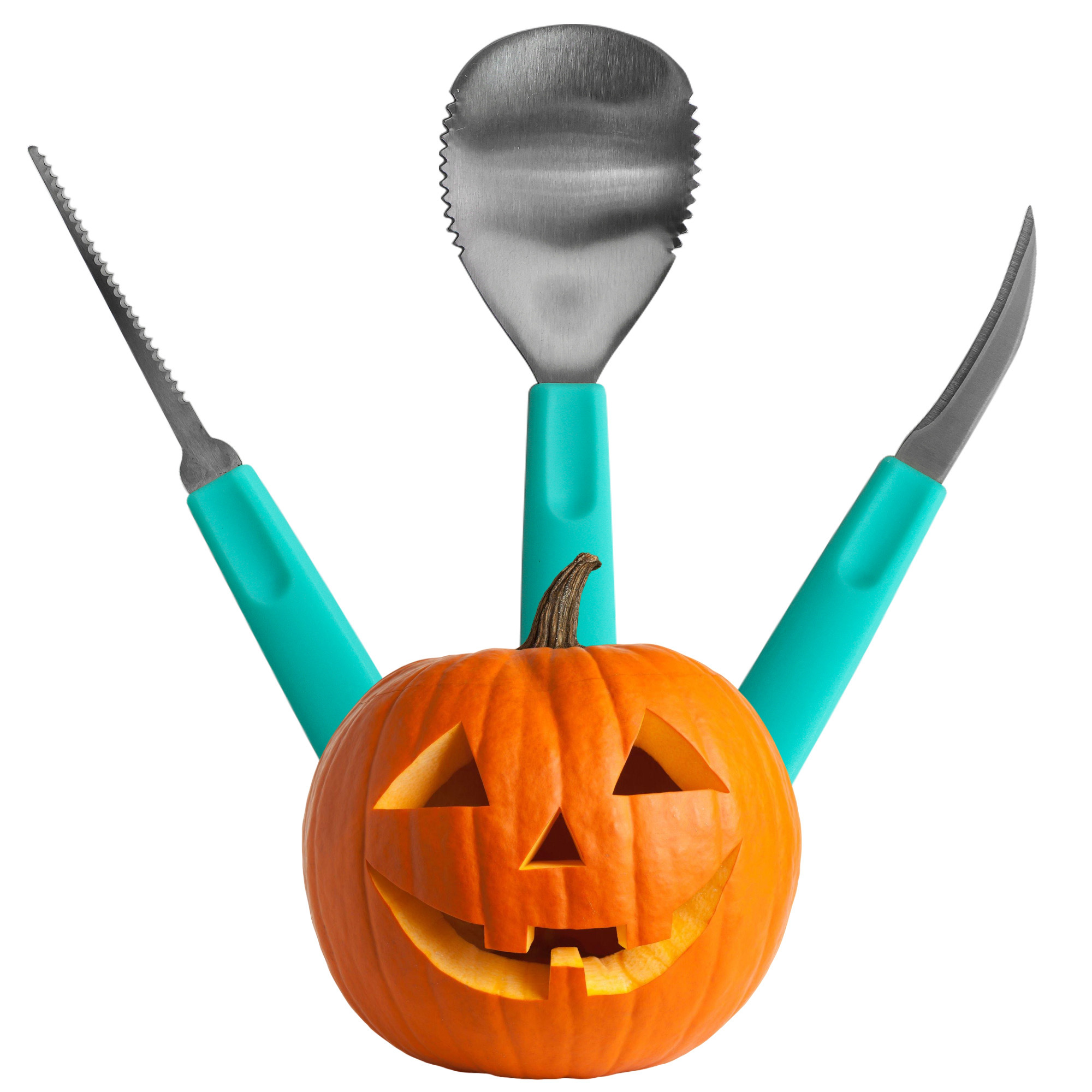 Kit Sculpture Citrouille Halloween 18 Pièces - Outils Professionnels En Acier Inoxydable - Avec étui De Transport - Pour Adultes Et Enfants