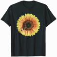 Bright Horizon: Sunflower 2024 Graphic Tee - Walmart.com