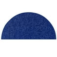 thumbnail image 1 of Bright House Solid Color Area Rugs Neon Blue - 24" x 48" Half Round, 1 of 4