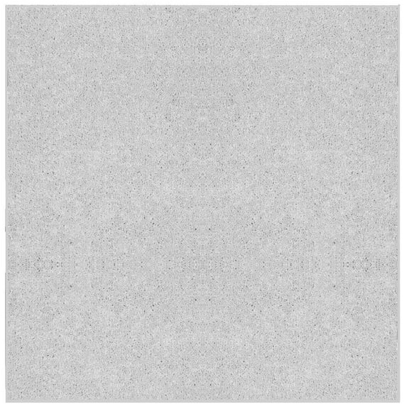 Bright House Solid Color Area Rugs Off White - 4' Square