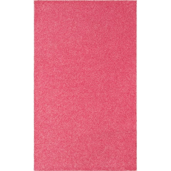 Bright House Solid Color Area Rugs Pink - 2' x 10'