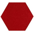 thumbnail image 1 of Bright House Solid Color Area Rugs Red - 3' Hexagon, 1 of 4