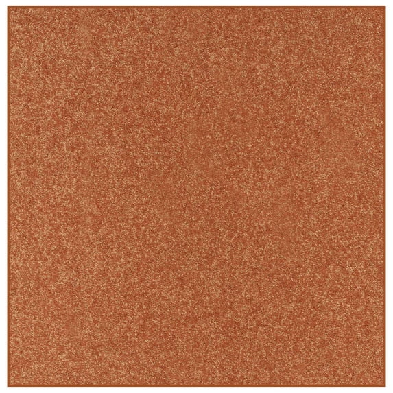 Bright House Solid Color Area Rugs Rust - 6' Square