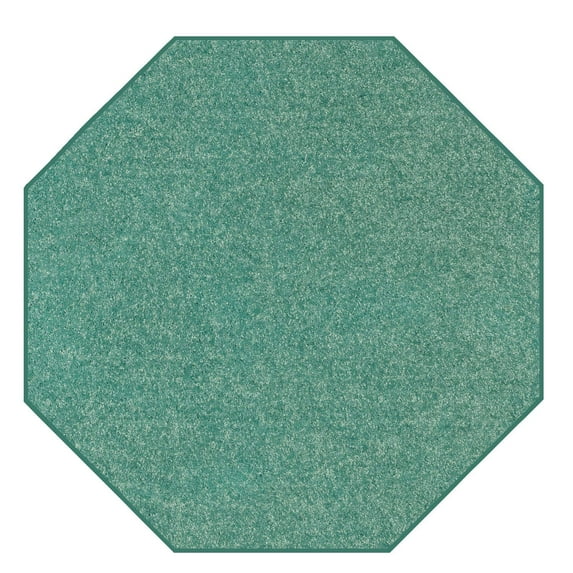 Bright House Solid Color Area Rugs Teal - 7' Octagon