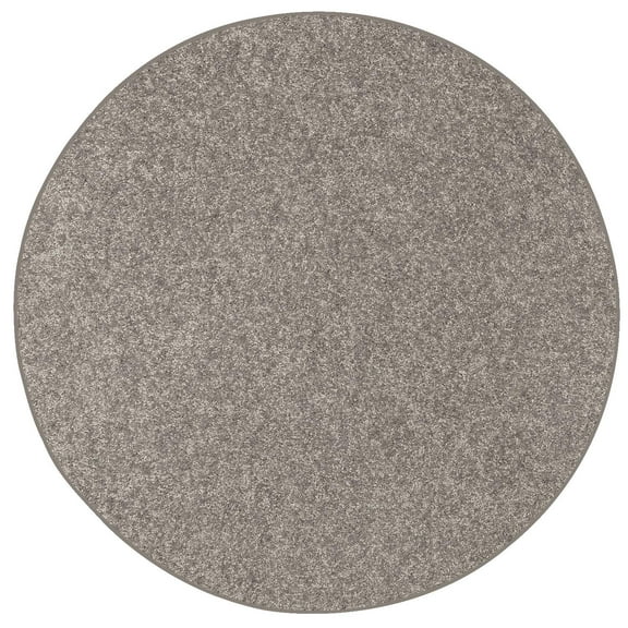 Bright House Solid Color Round Shape Area Rugs Grey - 6' Round
