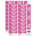 thumbnail image 1 of Bright Idea Light Bulb Teacher Student School Sticker Set - Hot Pink - Matte Finish - 2.00" Large, 1 of 7